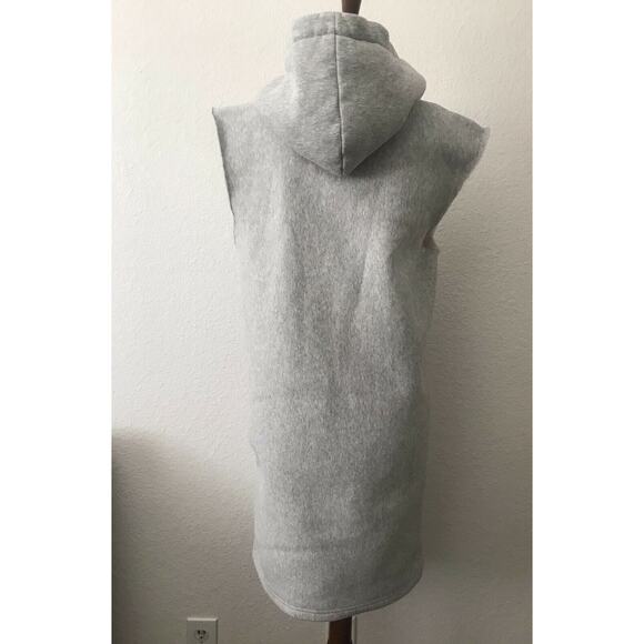 Tully Lou Drawstring Pullover Hoodie Sweatshirt Dress - Picture 4 of 8